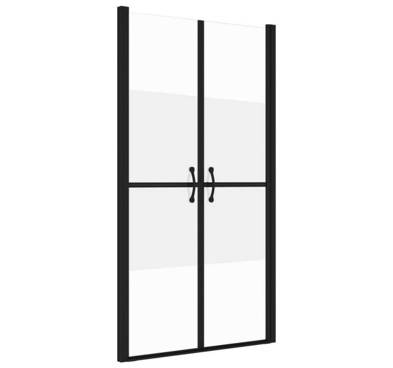 vidaXL Duschwand Duschtür Halb Matt ESG (98-101)x190 cm von vidaXL