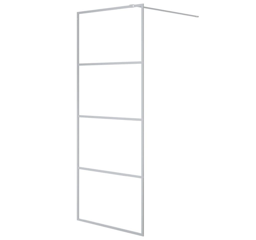 vidaXL Duschwand Duschwand für Walk-In Dusche Silber 80x195 cm ESG-Glas Klar vidaXL Duschwand Duschwand für Walk-In Dusche Silber 80x195 cm ESG-Glas Klar von vidaXL