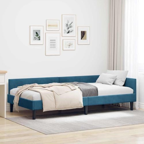vidaXL Eckbett für Dein Schlafzimmer – moderner Möbelrahmen mit verstellbarem Kopfteil. Minimalistisch und zeitgemäß, aus angenehm griffigem Holz. vidaXL Eckbett für Dein Schlafzimmer – moderner Möbelrahmen mit verstellbarem Kopfteil. Minimalistisch und zeitgemäß, aus angenehm griffigem Holz. von vidaXL