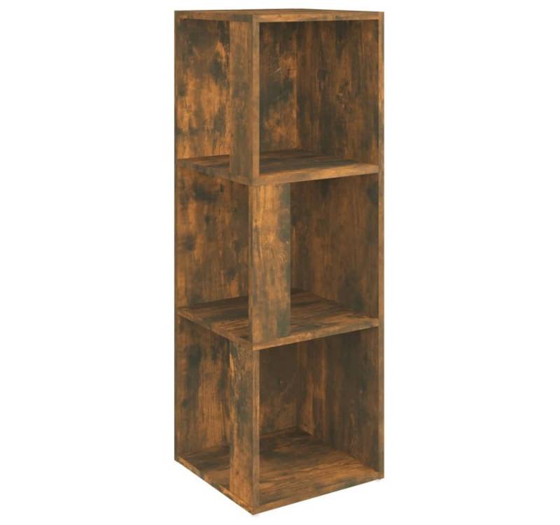 vidaXL Eckregal Eckregal Räuchereiche 33x33x100 cm Spanplatte von vidaXL