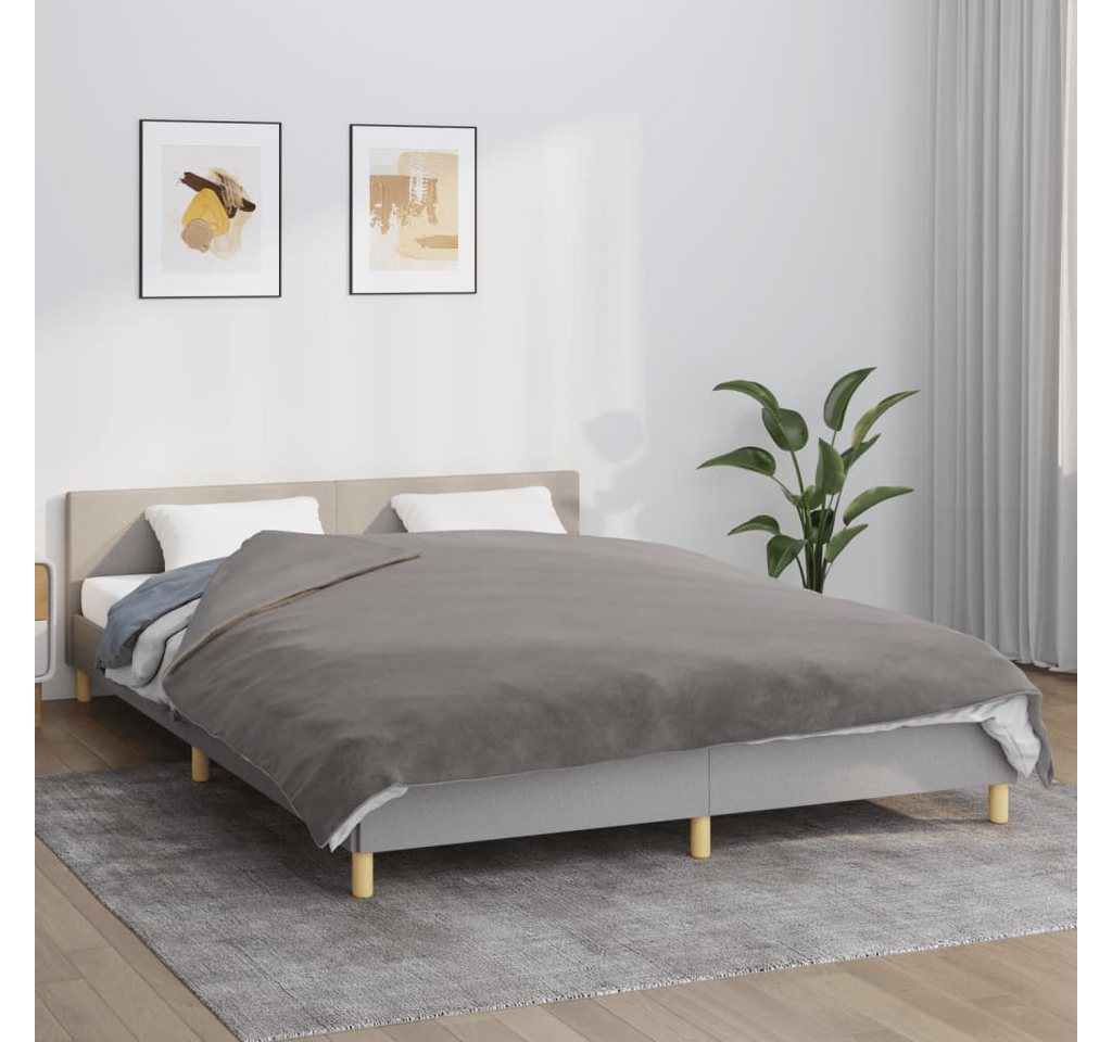 vidaXL Einziehdecke Gewichtsdecke mit Bezug Grau 200x230 cm 9 kg Stoff Bettdecke vidaXL Einziehdecke Gewichtsdecke mit Bezug Grau 200x230 cm 9 kg Stoff Bettdecke von vidaXL