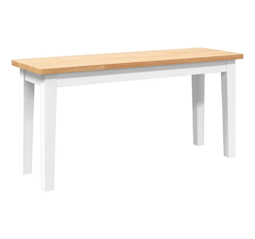 vidaXL Essbank Bank 90 cm Massivholz Gummibaum von vidaXL