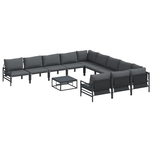 vidaXL Essplatz Set für draußen – Ideal für Coole Familienbegegnungen, Platz für 6 in deinem Garten oder auf der Terrasse vidaXL Essplatz Set für draußen – Ideal für Coole Familienbegegnungen, Platz für 6 in deinem Garten oder auf der Terrasse von vidaXL