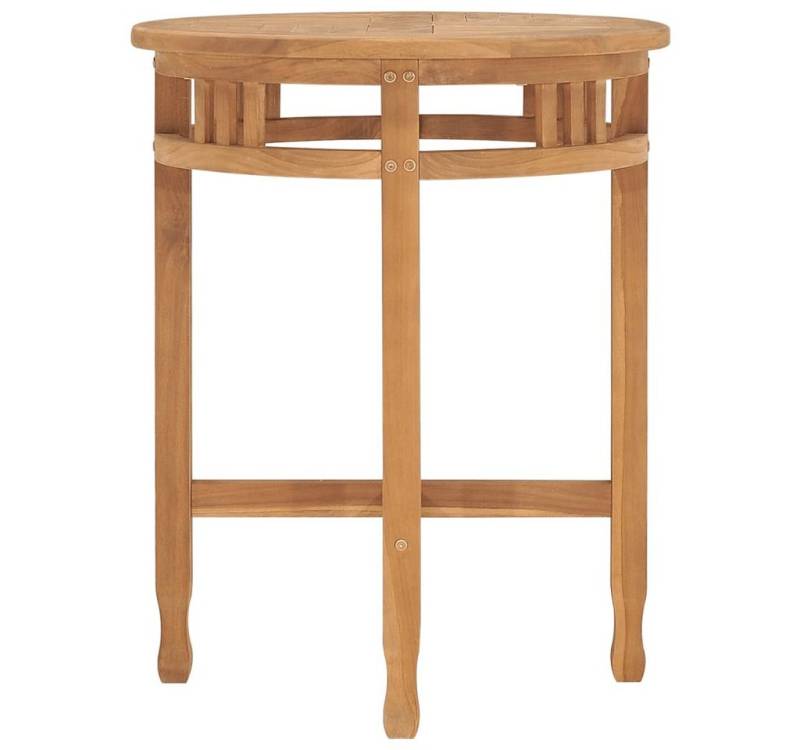 vidaXL Esstisch, Bistrotisch Ø60x60 cm Teak Massivholz von vidaXL