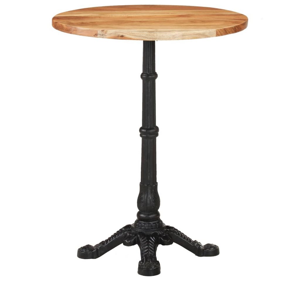 vidaXL Esstisch, Bistrotisch Ø60x76 cm Akazie Massivholz von vidaXL