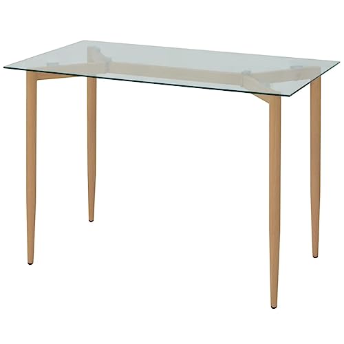 vidaXL Esstisch 120x70x75 cm Esszimmertisch Küchentisch Speisetisch Glastisch von vidaXL