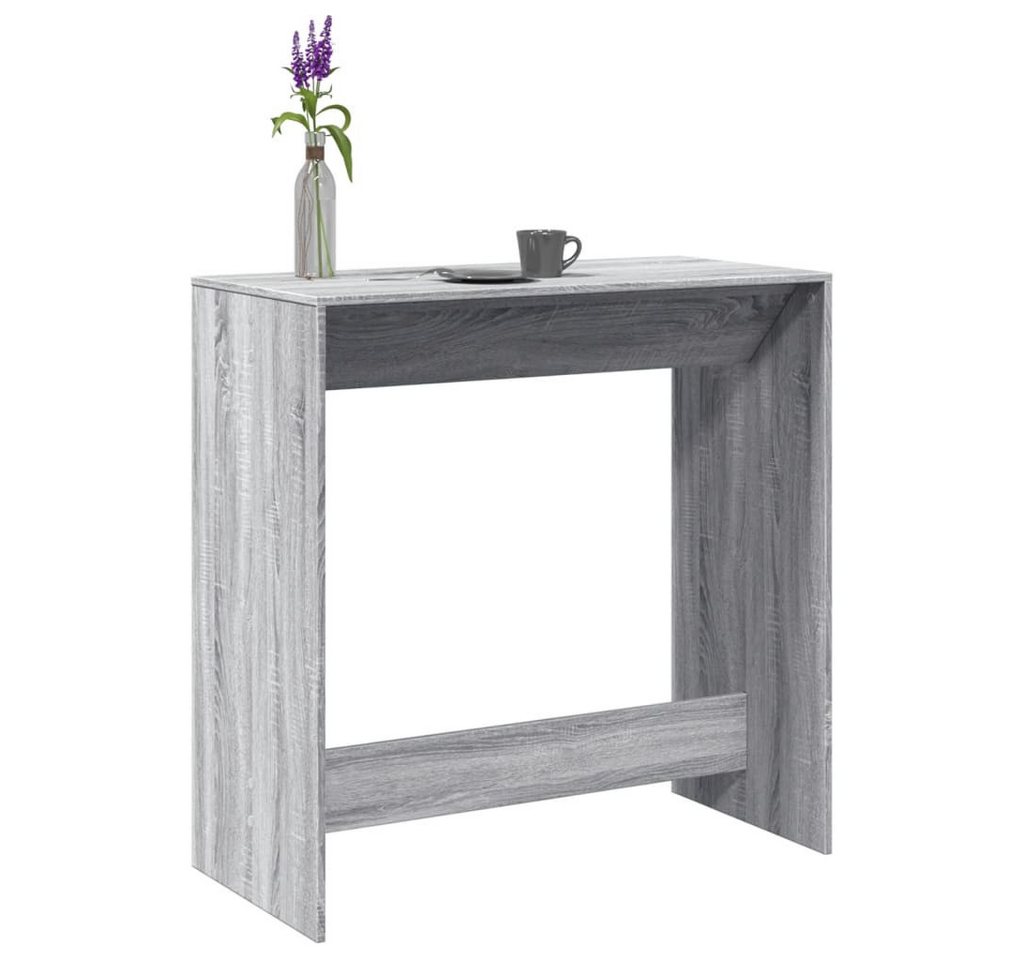 vidaXL Esstisch Bartisch Grau Sonoma 102x50x103,5 cm Spanplatte von vidaXL