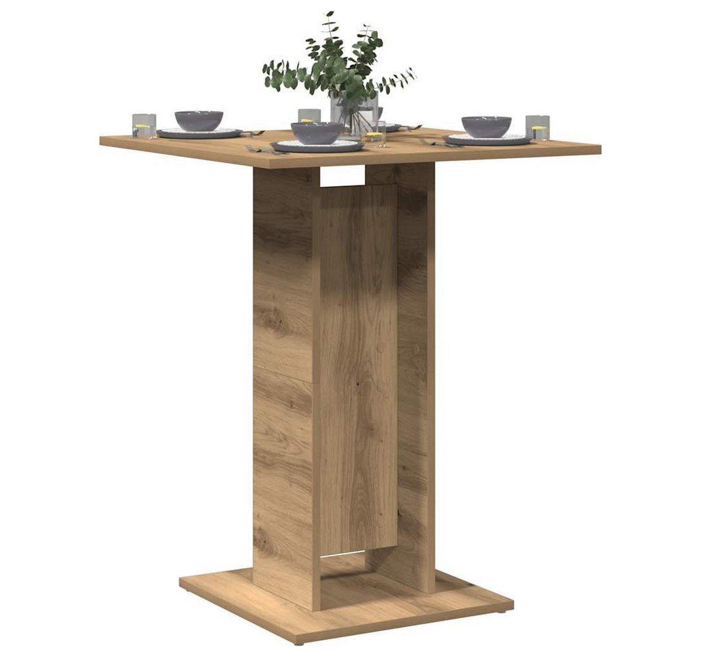vidaXL Esstisch Bistrotisch Esstisch Artisan-Eiche 60x60x75 cm Spanplatte vidaXL Esstisch Bistrotisch Esstisch Artisan-Eiche 60x60x75 cm Spanplatte von vidaXL