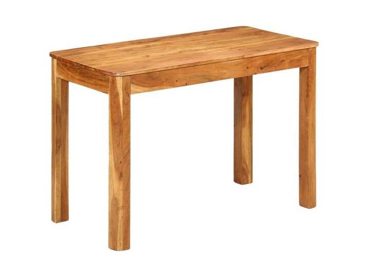 vidaXL Esstisch Esstisch 110x55x76 cm Massivholz Akazie, braun von vidaXL