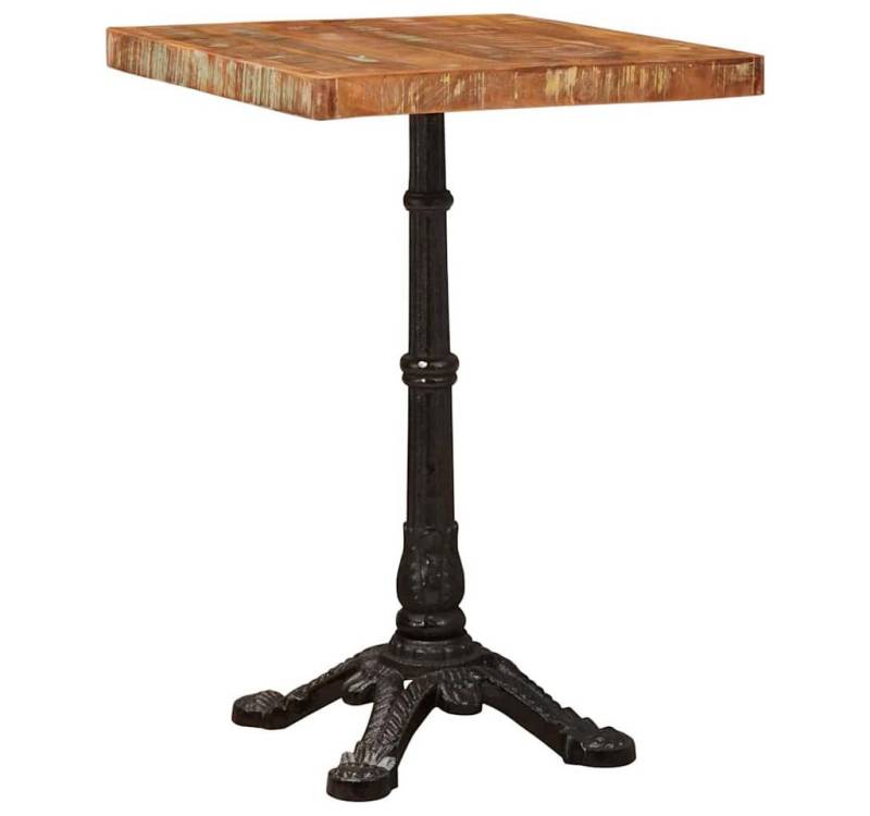 vidaXL Esstisch Esstisch Bistrotisch Braun 50 x 50 x 76 cm recyceltes Massivholz von vidaXL