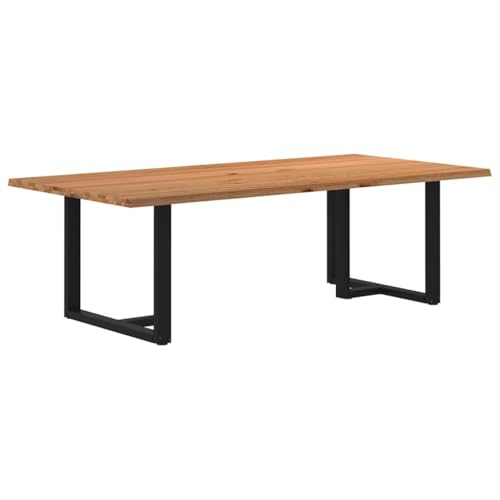 vidaXL Esstisch mit Baumkanten 240x120x74 cm Massivholz Eiche Rechteck, Küchentisch, Restauranttisch, Tisch Restaurant, Esszimmertisch, Bistrotisch vidaXL Esstisch mit Baumkanten 240x120x74 cm Massivholz Eiche Rechteck, Küchentisch, Restauranttisch, Tisch Restaurant, Esszimmertisch, Bistrotisch von vidaXL