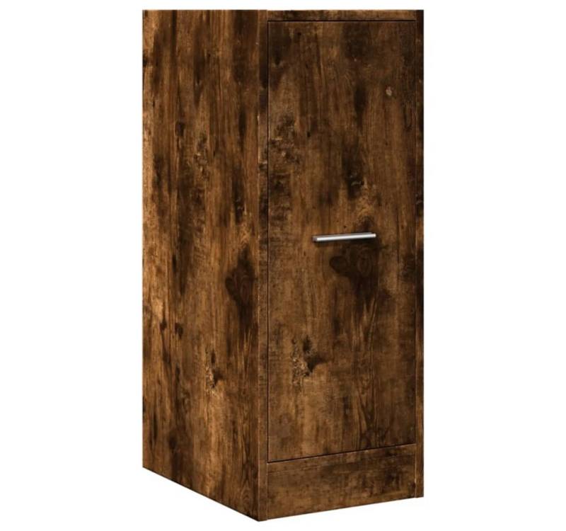 vidaXL Fächerschrank Apothekerschrank Räuchereiche 30x41x77,5 cm Holzwerkstoff (1-St) von vidaXL