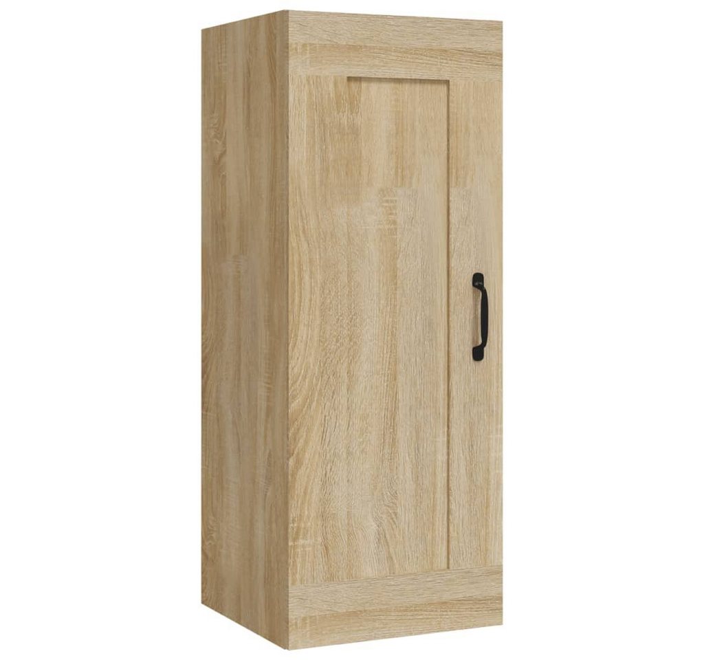 vidaXL Fächerschrank Hängeschrank Sonoma-Eiche 35x34x90 cm Holzwerkstoff (1-St) von vidaXL