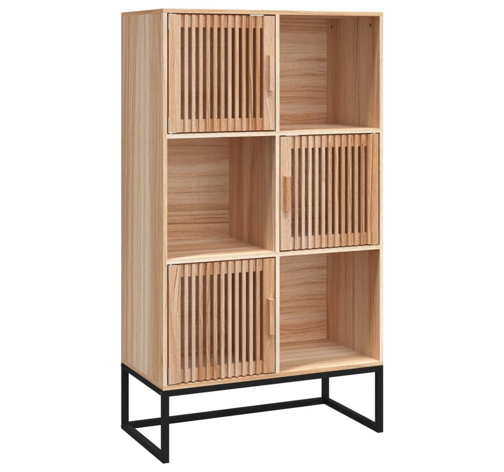 vidaXL Fächerschrank Highboard 70x35x125 cm Holzwerkstoff (1-St) von vidaXL