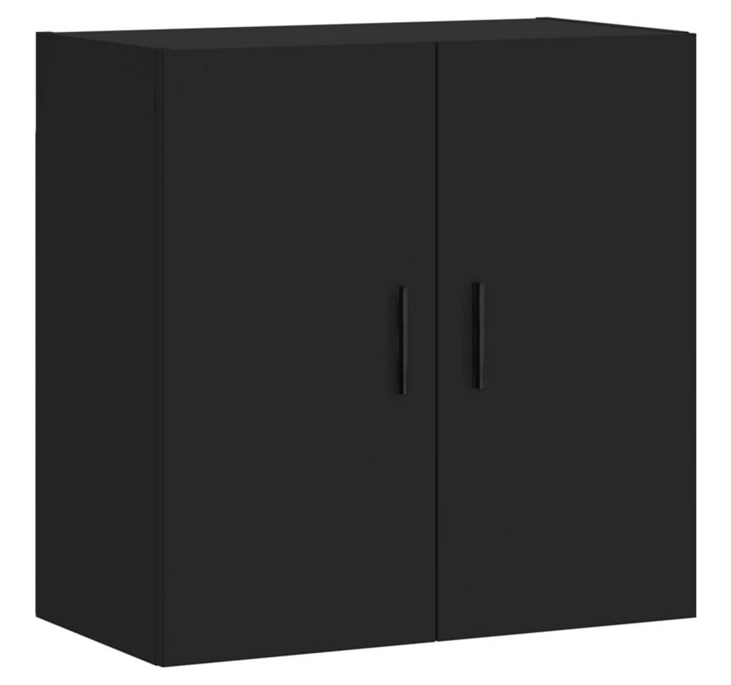 vidaXL Fächerschrank Wandschrank Schwarz 60x31x60 cm Holzwerkstoff (1-St) von vidaXL