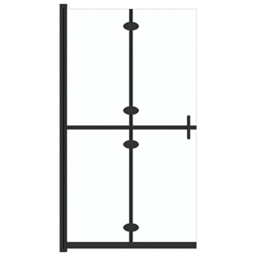vidaXL Faltbare Begehbare Duschwand mit Doppelgriffen Duschabtrennung Duschtrennwand Dusche Duschkabine Transparentes ESG Glas 110x190cm vidaXL Faltbare Begehbare Duschwand mit Doppelgriffen Duschabtrennung Duschtrennwand Dusche Duschkabine Transparentes ESG Glas 110x190cm von vidaXL