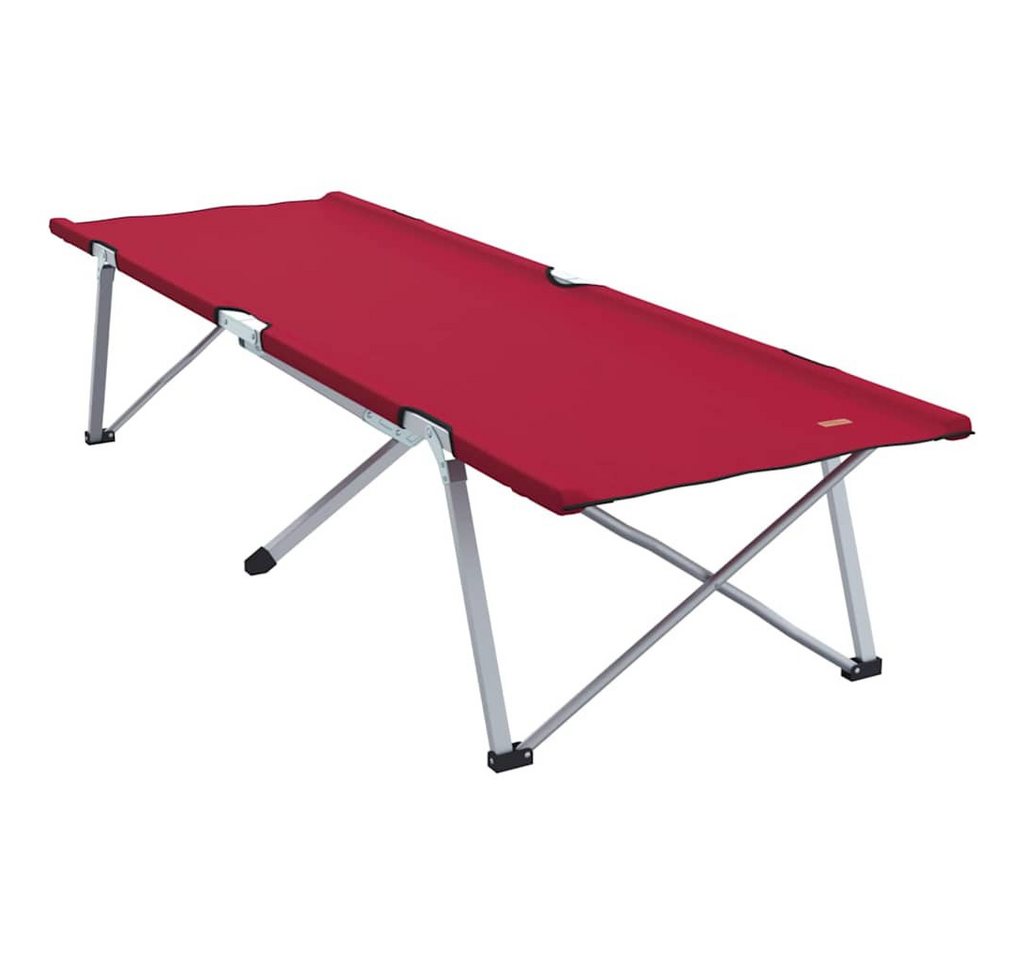 vidaXL Feldbett Klapp Schlafbett fürs Camping Rot 62 x 194 x 42 cm Oxford Stoff (1-St) von vidaXL