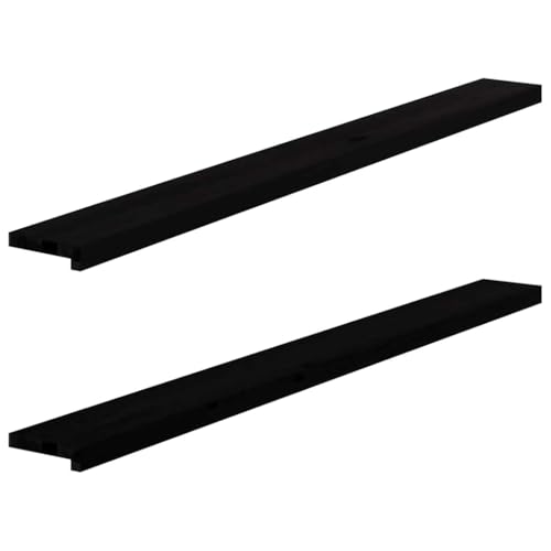 vidaXL Fensterbänke 2 Stk. Dunkelbraun 160x15x2 cm Massivholz Eiche, Fensterbrett, Holz Treppenstufe, Holz Fensterbrett, Fensterbank Eichenholz vidaXL Fensterbänke 2 Stk. Dunkelbraun 160x15x2 cm Massivholz Eiche, Fensterbrett, Holz Treppenstufe, Holz Fensterbrett, Fensterbank Eichenholz von vidaXL