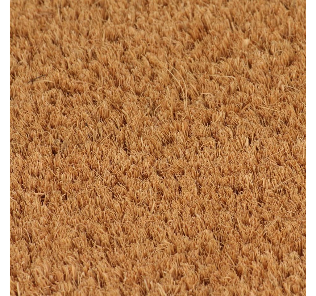 vidaXL Fußmatte, Türmatte Natur 50x80 cm Kokosfaser Getuftet von vidaXL