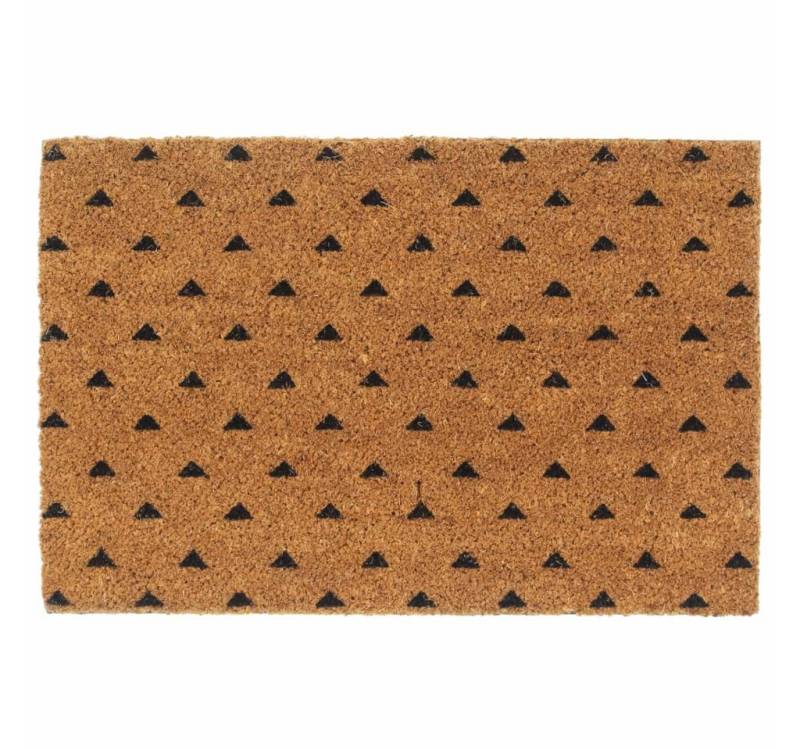 vidaXL Fußmatte Fußmatte Natur 40x60 cm Kokosfaser Getuftet, Rechteckig, Höhe: 1.6 mm von vidaXL