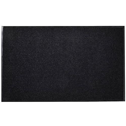 vidaXL Fußmatte Schmutzfangmatte Türmatte Türvorleger Schmutzmatte Sauberlaufmatte Schmutzfangläufer Fußabtreter 120x180cm Schwarz PVC vidaXL Fußmatte Schmutzfangmatte Türmatte Türvorleger Schmutzmatte Sauberlaufmatte Schmutzfangläufer Fußabtreter 120x180cm Schwarz PVC von vidaXL