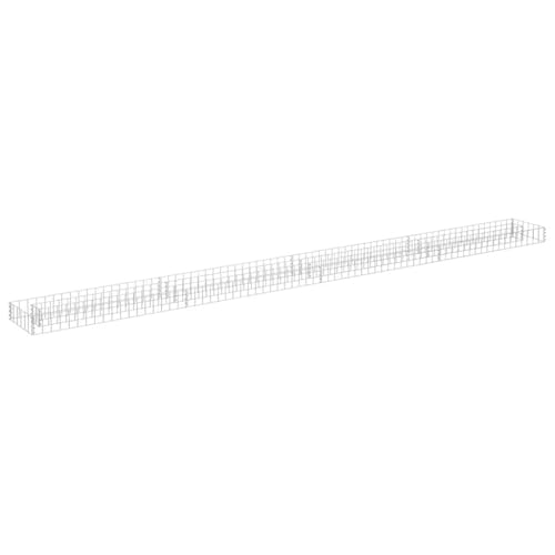 vidaXL Gabionen Hochbeet Gabione Drahtkorb Steinkorb Pflanzkübel Pflanzgefäß Blumentopf Pflanzkasten Gabionenkorb Steingabionen Wand Mauer Verzinkter Stahl 360x30x10cm vidaXL Gabionen Hochbeet Gabione Drahtkorb Steinkorb Pflanzkübel Pflanzgefäß Blumentopf Pflanzkasten Gabionenkorb Steingabionen Wand Mauer Verzinkter Stahl 360x30x10cm von vidaXL