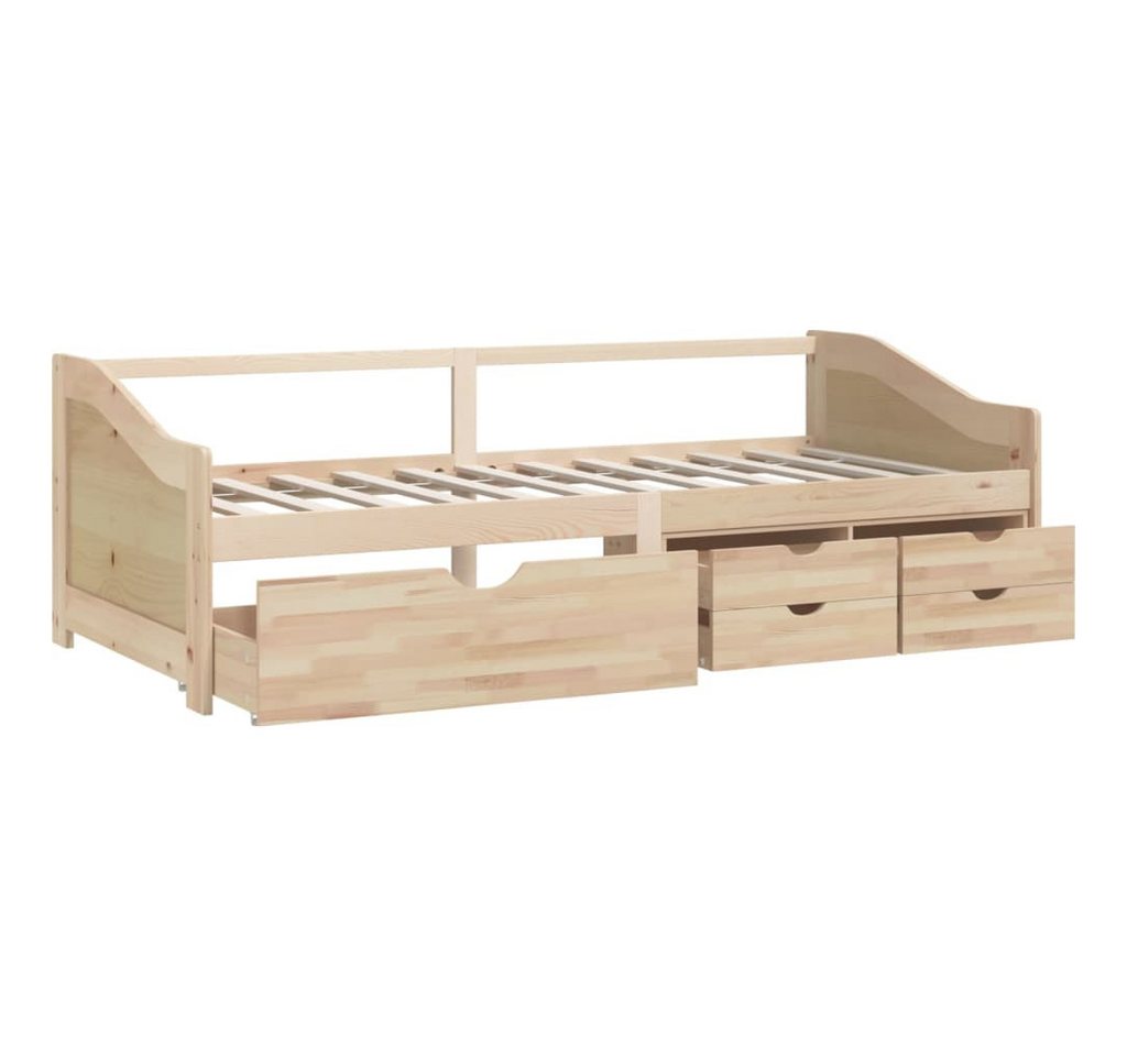 vidaXL Gästebett Tagesbett Gästebett 3-Sitzer mit Schubladen Massivholz Kiefer 90x200 c vidaXL Gästebett Tagesbett Gästebett 3-Sitzer mit Schubladen Massivholz Kiefer 90x200 c von vidaXL