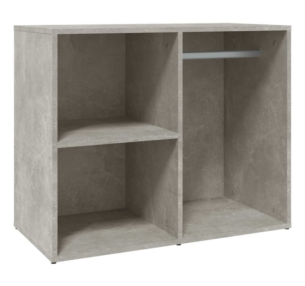 vidaXL Garderobe Kleiderschrank Betongrau 80x40x65 cm Spanplatte von vidaXL