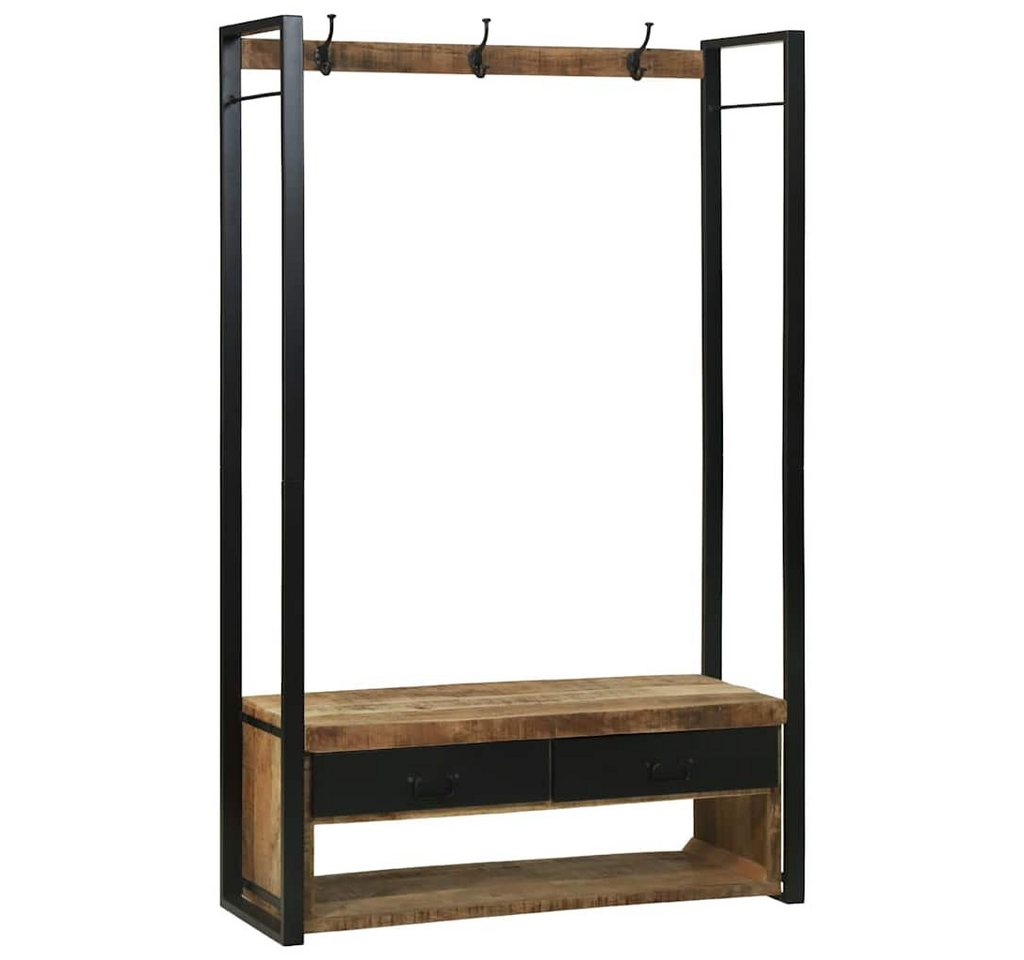 vidaXL Garderoben-Set Garderobe Kleiderständer mit Haken und Regalen 110x40x179 cm Holz Meta vidaXL Garderoben-Set Garderobe Kleiderständer mit Haken und Regalen 110x40x179 cm Holz Meta von vidaXL