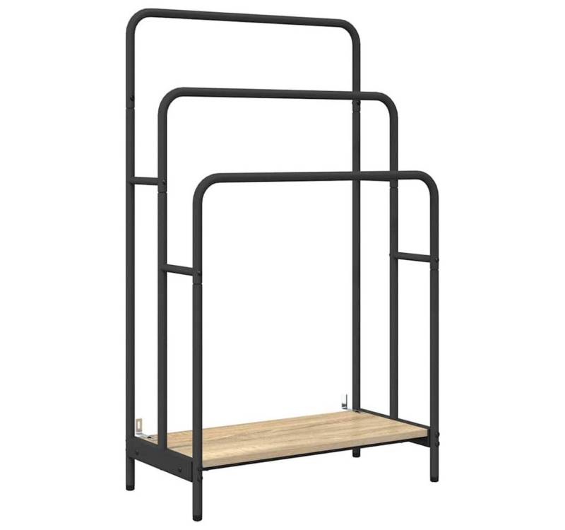 vidaXL Garderobenständer Kleiderständer Sonoma Eiche 60 x 30 x 100.5 cm Holzwerkstoff, (1 St) von vidaXL