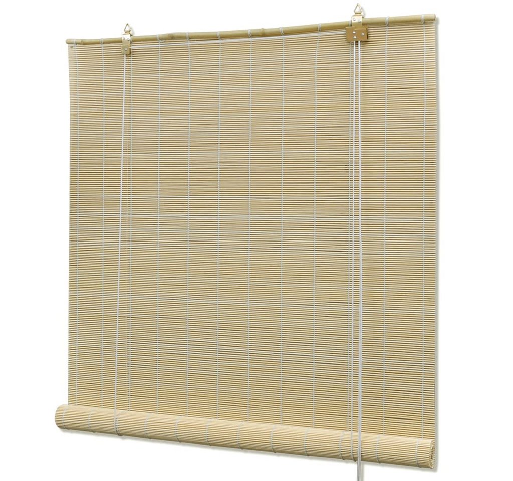 vidaXL Gardine Naturfarbenes Bambusrollo 80 x 160 cm Fenster Sichtschutz vidaXL Gardine Naturfarbenes Bambusrollo 80 x 160 cm Fenster Sichtschutz von vidaXL
