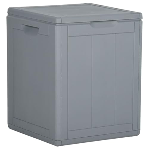 vidaXL Garten Aufbewahrungsbox Kissenbox Auflagenbox Gartenbox Gartentruhe Kissentruhe Gerätetruhe Kiste Box Mehrzwecktruhe 90L Grau PP Rattan vidaXL Garten Aufbewahrungsbox Kissenbox Auflagenbox Gartenbox Gartentruhe Kissentruhe Gerätetruhe Kiste Box Mehrzwecktruhe 90L Grau PP Rattan von vidaXL