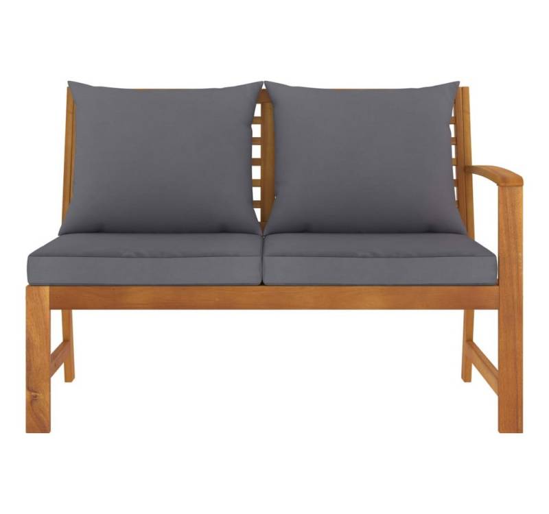 vidaXL Gartenbank, Outdoor Bank 114,5 cm mit Dunkelgrauem Kissen Massivholz Akazie vidaXL Gartenbank, Outdoor Bank 114,5 cm mit Dunkelgrauem Kissen Massivholz Akazie von vidaXL