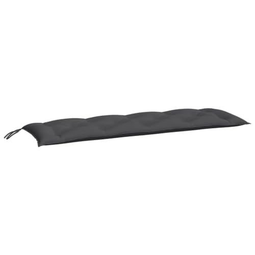 vidaXL Gartenbank-Auflage Anthrazit 150x50x7 cm Oxford-Gewebe von vidaXL