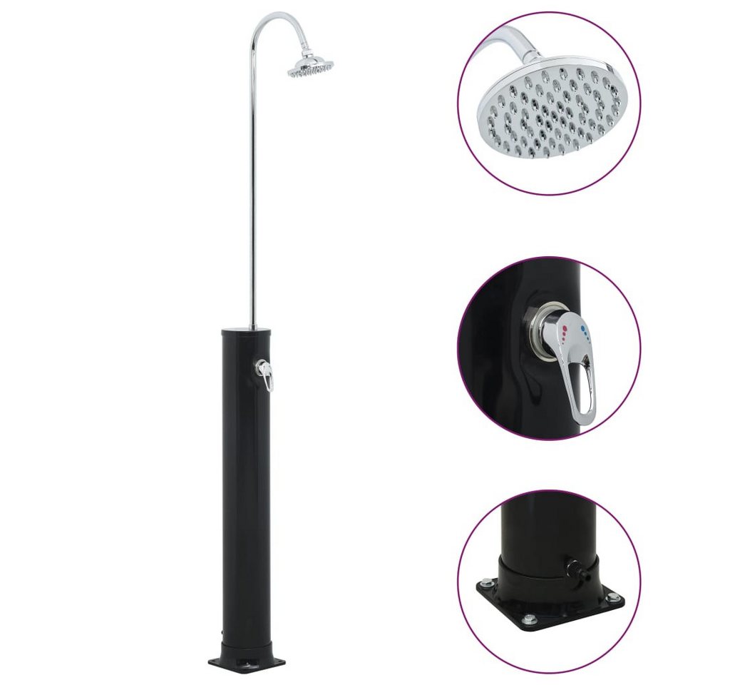 vidaXL Gartendusche Gartendusche Pooldusche Aussendusche Solardusche Schwarz 214 cm 20 L vidaXL Gartendusche Gartendusche Pooldusche Aussendusche Solardusche Schwarz 214 cm 20 L von vidaXL