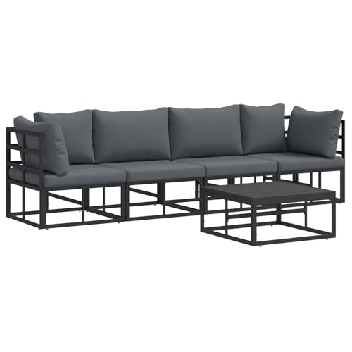 vidaXL Gartenmöbel Set – Perfekt für deinen Garten, Diese Moderne Lounge-Sitzgruppe vereint Stil und Komfort. Sie ist wetterfest, Also Kannst du sie bei jedem Wetter nutzen! von vidaXL