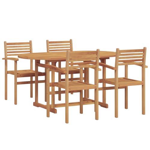 vidaXL Gartenmöbel Teak Set für deinen Garten oder Deine Terrasse von vidaXL