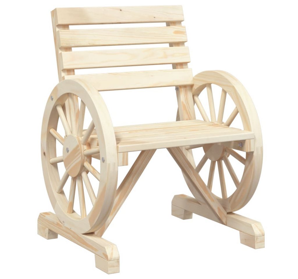vidaXL Gartenstuhl, Outdoor Stuhl 58x58x78,5 cm Massivholz Tanne vidaXL Gartenstuhl, Outdoor Stuhl 58x58x78,5 cm Massivholz Tanne von vidaXL