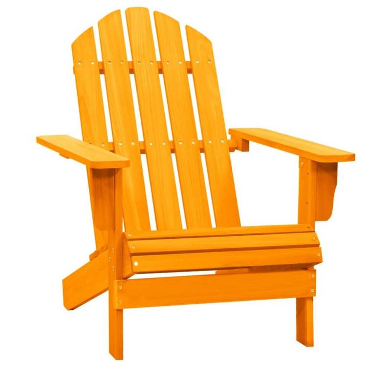 vidaXL Gartenstuhl Adirondack-Gartenstuhl Massivholz Tanne Orange (1 St) von vidaXL