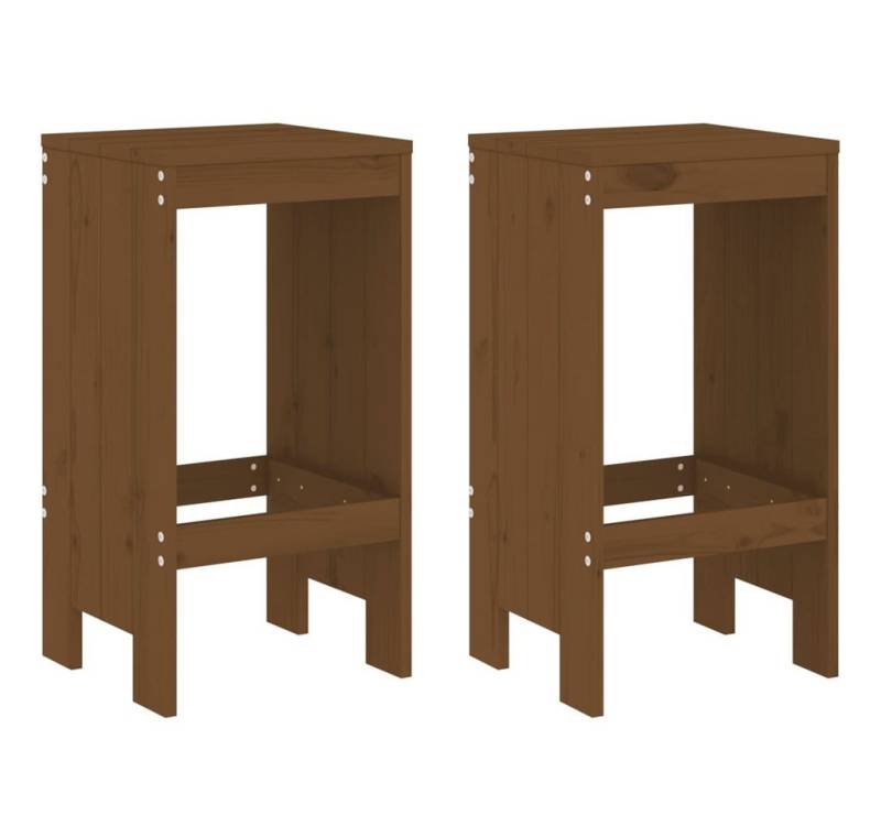 vidaXL Barhocker, Sitzhocker 2 Stk. Honigbraun 40x36x75 cm Massivholz Kiefer vidaXL Barhocker, Sitzhocker 2 Stk. Honigbraun 40x36x75 cm Massivholz Kiefer von vidaXL