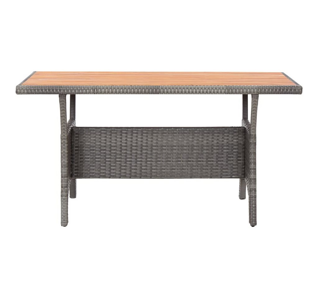 vidaXL Gartentisch, Outdoor Tisch Grau 120x70x66 cm Akazie Massivholz vidaXL Gartentisch, Outdoor Tisch Grau 120x70x66 cm Akazie Massivholz von vidaXL