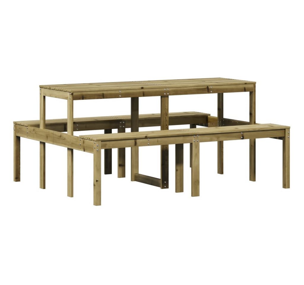 vidaXL Gartentisch, Picknicktisch 160x134x75 cm Imprägniertes Kiefernholz vidaXL Gartentisch, Picknicktisch 160x134x75 cm Imprägniertes Kiefernholz von vidaXL