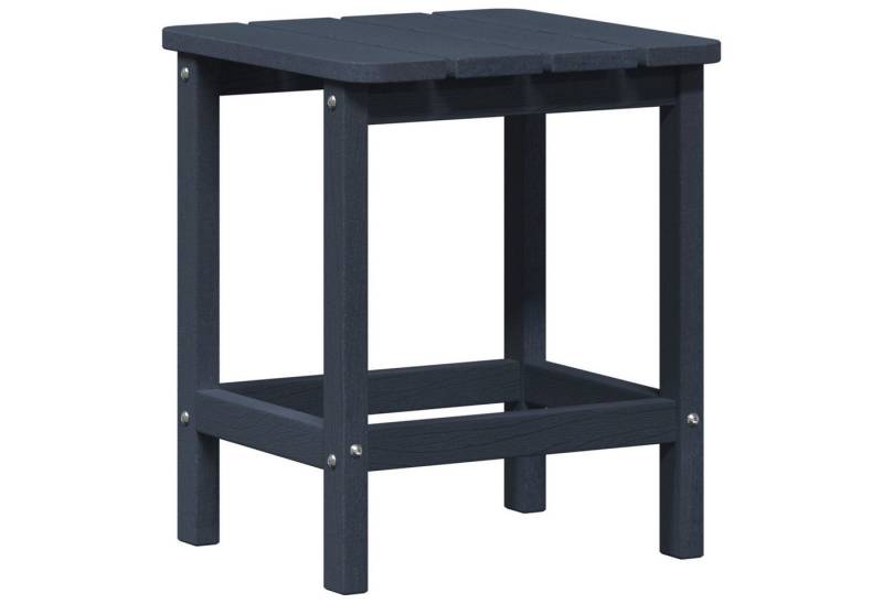 vidaXL Gartentisch Adirondack Beistelltisch Marineblau 38x38x46 cm HDPE (1-St) von vidaXL