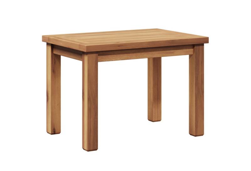 vidaXL Gartentisch Couchtisch Braun 50 x 35 x 36 cm Massives holz (1-St) von vidaXL