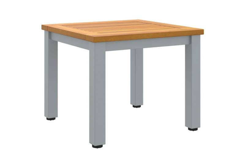 vidaXL Gartentisch Garten Beistelltisch 45x45x38 cm Massiv nholz (1-St) von vidaXL
