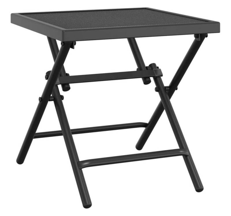 vidaXL Gartentisch Gartentisch Klappbar Anthrazit 38x38x38 cm Stahlgitter (1-St) vidaXL Gartentisch Gartentisch Klappbar Anthrazit 38x38x38 cm Stahlgitter (1-St) von vidaXL