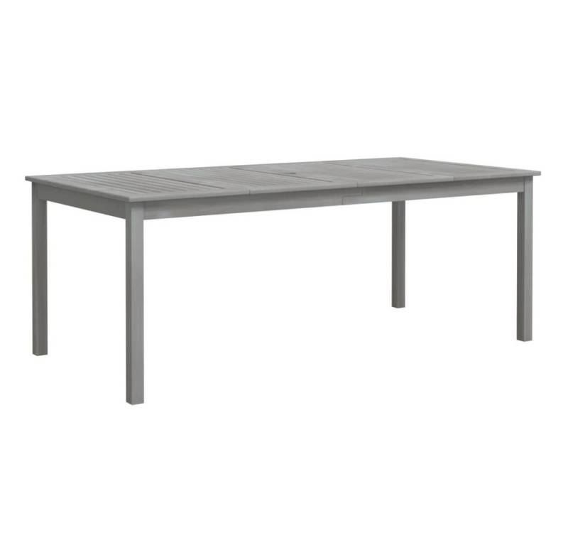 vidaXL Gartentisch, Outdoor Tisch Grau 200x100x75 cm Massivholz Akazie vidaXL Gartentisch, Outdoor Tisch Grau 200x100x75 cm Massivholz Akazie von vidaXL