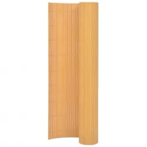 vidaXL Gartenzaun Doppelseitig Sichtschutzmatte Sichtschutzzaun Sichtschutz Windschutz Balkon Garten Zaun Terrasse PVC 110x300cm Gelb vidaXL Gartenzaun Doppelseitig Sichtschutzmatte Sichtschutzzaun Sichtschutz Windschutz Balkon Garten Zaun Terrasse PVC 110x300cm Gelb von vidaXL