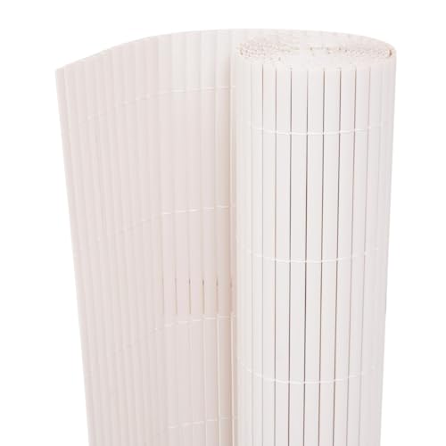 vidaXL Gartenzaun Doppelseitig Sichtschutzzaun Windschutz Sichtschutzmatte Sichtschutz Zaun Balkon Garten Terrasse PVC 90x300cm Weiß vidaXL Gartenzaun Doppelseitig Sichtschutzzaun Windschutz Sichtschutzmatte Sichtschutz Zaun Balkon Garten Terrasse PVC 90x300cm Weiß von vidaXL