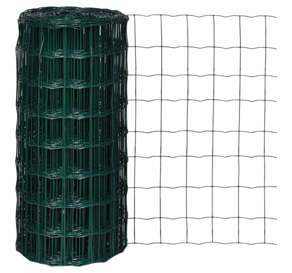 vidaXL Gartenzaun Gartenzaun Maschendraht 10 x 0,8 m 100 x100 mm Maschenweite, (1-St) von vidaXL